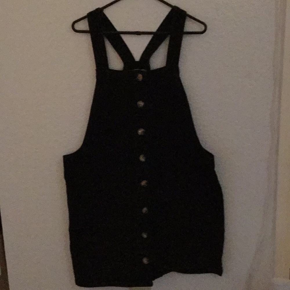 Jean pinafore